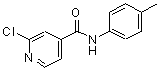 CAS 登录号：680217-41-8， 2-氯-N-(4-甲基苯基)异烟酰胺