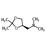 CAS#: 680220-13-7, 1-[(4R)-2,2-Dimethyl-1,3-dioxolan-4-yl]-N,N-dimethylmethanamine