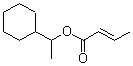 CAS#: 68039-69-0, 2-Butenoicacid 1-Cyclohexylethyl Ester