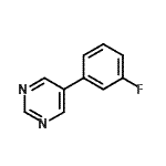 CAS#: 68049-20-7, 5-(3-Fluorophenyl)pyrimidine