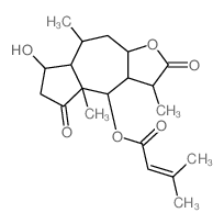 CAS#: 6805-36-3, 3-Methyl-2-Butenoic Acid (3S,3aalpha,7aalpha,9aalpha)-Dodecahydro-7alpha-Hydroxy-3beta,4abeta,8alpha-Trimethyl-2,5-Dioxoazuleno[6,5-b]Furan-4alpha-Yl Ester
