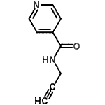 CAS#: 680584-61-6, N-prop-2-ynylpyridine-4-carboxamide