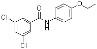 CAS 登录号：680617-96-3， 3,5-二氯-N-(4-乙氧基苯基)苯甲酰胺