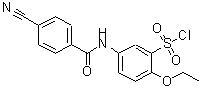 CAS#: 680618-02-4, 5-[(4-Cyanobenzoyl)amino]-2-ethoxybenzenesulfonyl chloride