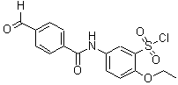 CAS#: 680618-05-7, 2-Ethoxy-5-[(4-formylbenzoyl)amino]benzenesulfonyl chloride