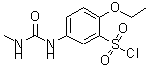 CAS#: 680618-13-7, 2-Ethoxy-5-[(methylcarbamoyl)amino]benzenesulfonyl chloride