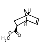 CAS 登录号：68069-49-8， 甲基(1S,2S,4S)-双环[2.2.1]庚-5-烯-2-羧酸酯