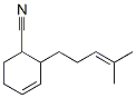 CAS 登录号：68084-05-9， 2-(4-甲基戊-3-烯基)环己-3-烯-1-甲腈