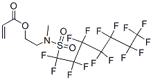 CAS#: 68084-62-8, 2-[Methyl[(Pentadecafluoroheptyl)Sulphonyl]Amino]Ethyl Acrylate
