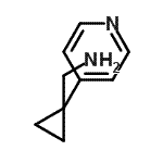 CAS#: 680973-08-4, 1-[1-(4-Pyridinyl)cyclopropyl]methanamine