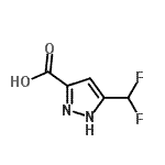 CAS 登录号：681034-51-5， 3-(二氟甲基)-1H-吡唑-5-羧酸