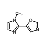 CAS#: 681135-49-9, 5-(1-Methyl-1H-imidazol-2-yl)-1,3-oxazole