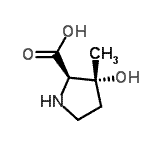 CAS#: 681236-64-6, (3R)-3-Hydroxy-3-methyl-D-proline
