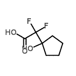CAS#: 681240-10-8, Difluoro(1-hydroxycyclopentyl)acetic acid