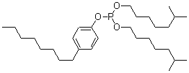 CAS 登录号：68133-13-1， 亚磷酸二异辛基 4-辛基苯基酯
