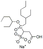 CAS#: 68133-68-6, Sodium 1-(2-Ethylhexyl) 4-Hexyl 2-Sulphonatosuccinate