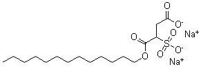 CAS#: 68133-71-1, 2-Sulfo-Butanedioic Acid 1-Tridecyl Ester Sodium Salt (1:2)