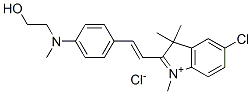 CAS#: 68134-36-1, 5-Chloro-2-[2-[4-[(2-Hydroxyethyl)Methylamino]Phenyl]Vinyl]-1,3,3-Trimethyl-3H-Indolium Chloride