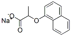 CAS 登录号：68141-10-6， 2-(1-萘基氧基)丙酸钠盐