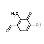 CAS#: 681453-68-9, 4-Hydroxy-2-methyl-3-oxo-1,4-cyclohexadiene-1-carbaldehyde