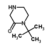 CAS#: 681483-76-1, 1-(2-Methyl-2-propanyl)-2-piperazinone