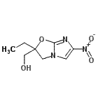 CAS#: 681491-14-5, (2-Ethyl-6-nitro-2,3-dihydroimidazo[2,1-b][1,3]oxazol-2-yl)methanol