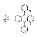 CAS#: 68156-09-2, (2-Chlorophenyl){2-[(2-chlorophenyl)sulfanyl]phenyl}phenylsulfonium hexafluorophosphate