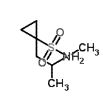 CAS#: 681808-62-8, 1-isobutylcyclopropane-1-sulfonamide