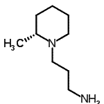 CAS#: 681847-93-8, 3-[(2R)-2-Methyl-1-piperidinyl]-1-propanamine