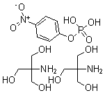 CAS#: 68189-42-4, 4-Nitrophenyl phosphate di(tris(hydroxymethyl)methylamine) salt