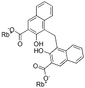 CAS#: 68226-94-8, Dirubidium 4,4'-Methylenebis[3-Hydroxy-2-Naphthoate]