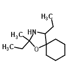CAS#: 682321-47-7, 2,4-Diethyl-2-methyl-1-oxa-3-azaspiro[4.5]decane