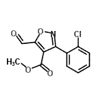 CAS#: 682352-78-9, Methyl 3-(2-chlorophenyl)-5-formyl-1,2-oxazole-4-carboxylate