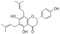 CAS 登录号:68236-11-3, 6,8-二异戊烯基柚皮素