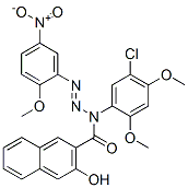 CAS#: 68258-61-7, N-(5-Chloro-2,4-Dimethoxyphenyl)-3-Hydroxy-N-[(2-Methoxy-5-Nitrophenyl)Azo]-2-Naphthalenecarboxamide