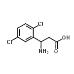 CAS#: 682803-48-1, 3-amino-3-(2,5-dichlorophenyl)propanoic acid