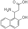 CAS 登录号：682803-52-7， 3-氨基-3-(2-羟基-1-萘基)丙酸