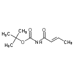 CAS#: 682812-14-2, 2-Methyl-2-propanyl (2E)-2-butenoylcarbamate