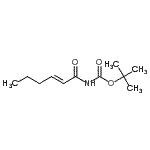 CAS#: 682812-16-4, 2-Methyl-2-propanyl (2E)-2-hexenoylcarbamate