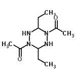 CAS#: 683211-06-5, 1,1'-(3,6-Diethyl-1,2,4,5-tetrazinane-1,4-diyl)diethanone