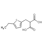 CAS#: 683215-52-3, [(5-Ethyl-2-thienyl)methyl]malonic acid