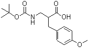 CAS#: 683218-95-3, 2-(4-Methoxybenzyl)-3-({[(2-methyl-2-propanyl)oxy]carbonyl}amino)propanoic acid