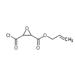 CAS 登录号：68362-59-4， 烯丙基3-(氯甲酰基)-2-环氧乙烷羧酸酯