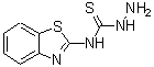 CAS 登录号：68372-14-5， N-(1,3-苯并噻唑-2-基)肼基硫代甲酰胺
