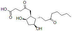 CAS 登录号:68376-88-5, 2,3-二去甲-6,15-二氧代-13,14-二氢前列腺素 F1alpha