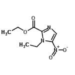 CAS 登录号：683815-49-8， 乙基1-乙基-5-硝基-1H-咪唑-2-羧酸酯