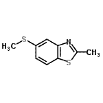 CAS#: 68386-29-8, 2-Methyl-5-(methylsulfanyl)-1,3-benzothiazole