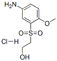 CAS 登录号：68400-02-2， 2-[(5-氨基-2-甲氧基苯基)磺酰基]乙醇盐酸盐