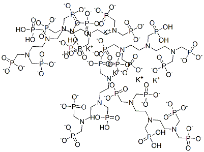 CAS#: 68400-03-3, Pentapotassium Pentahydrogen [[Bis[2-[Bis(Phosphonatomethyl)Amino]Ethyl]Amino]Methyl]Phosphonate