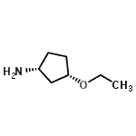 CAS#: 684220-50-6, (1R,3S)-3-Ethoxycyclopentanamine